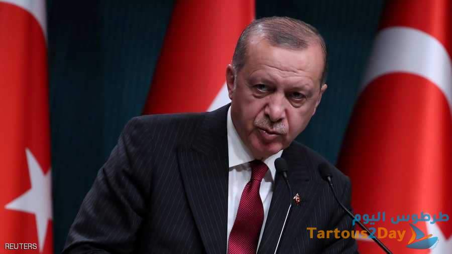 أردوغان يتحدث عن فكرة ضم اراضي سورية لبلاده