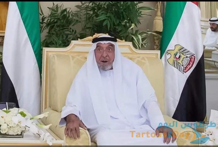 وفاة حاكم الإمارات الشيخ خليفة بن زايد و نجوم الفن ينعونه