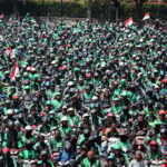 Ojol Tetap Padati Stasiun Tebet Meski Ada Demo 20 Mei 2025