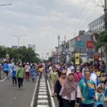 CFD Perdana Depok Diikuti Publik Figur hingga Lalu Lintas Macet Parah