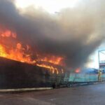 Kapal Terbakar di Pelabuhan Muara Baru Jakut, Lima Mobil Damkar Dikerahkan