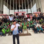 Ojol dan Ormas Gelar Aksi Damai di DPRD Tangsel, Tegaskan Tolak Anarkisme